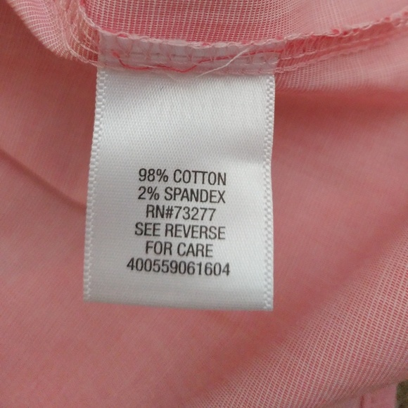 <NEW> Croft & Barrow Pink Button Down Shirt 2XL - Picture 4 of 5